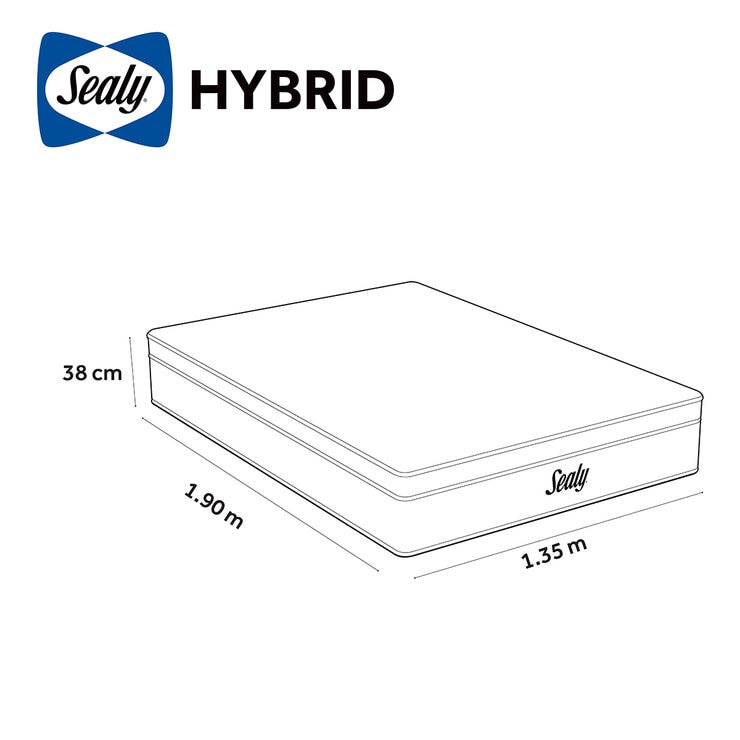 Sealy, Hybrid, Colchón Matrimonial — Imagen 2 de 4
