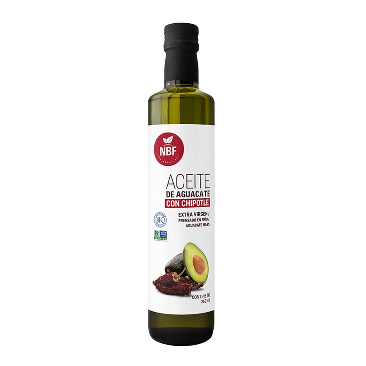 NBF Aceite Extra Virgen de Aguacate 3 pzs de 260 ml — Imagen 2 de 4