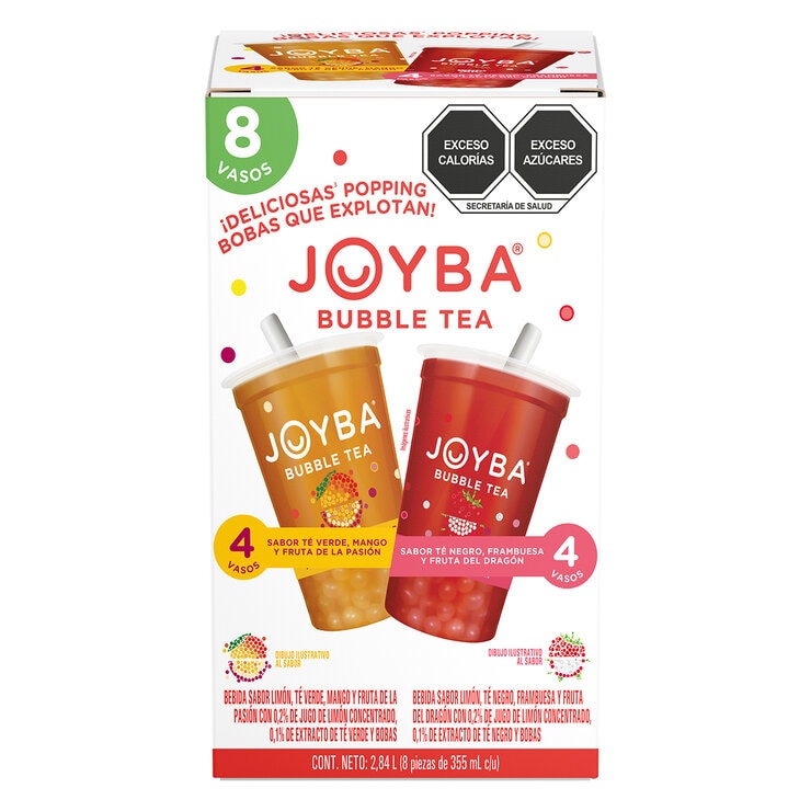 Joyba Bubble Tea 8 pzs de 355 ml — Imagen 1 de 3