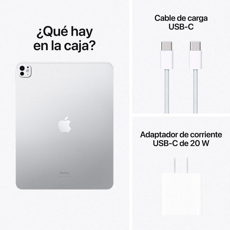 Apple iPad Pro 13" Wi-Fi 256GB Plata — Imagen 3 de 4
