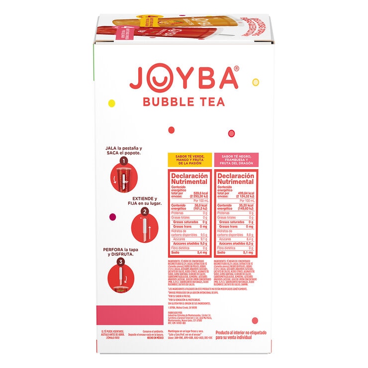 Joyba Bubble Tea 8 pzs de 355 ml — Imagen 3 de 3