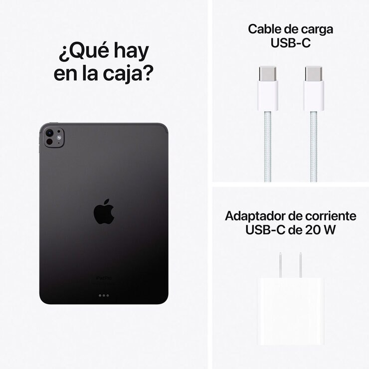 Apple iPad Pro 11" Wi-Fi 1TB Negro Espacial  — Imagen 2 de 4