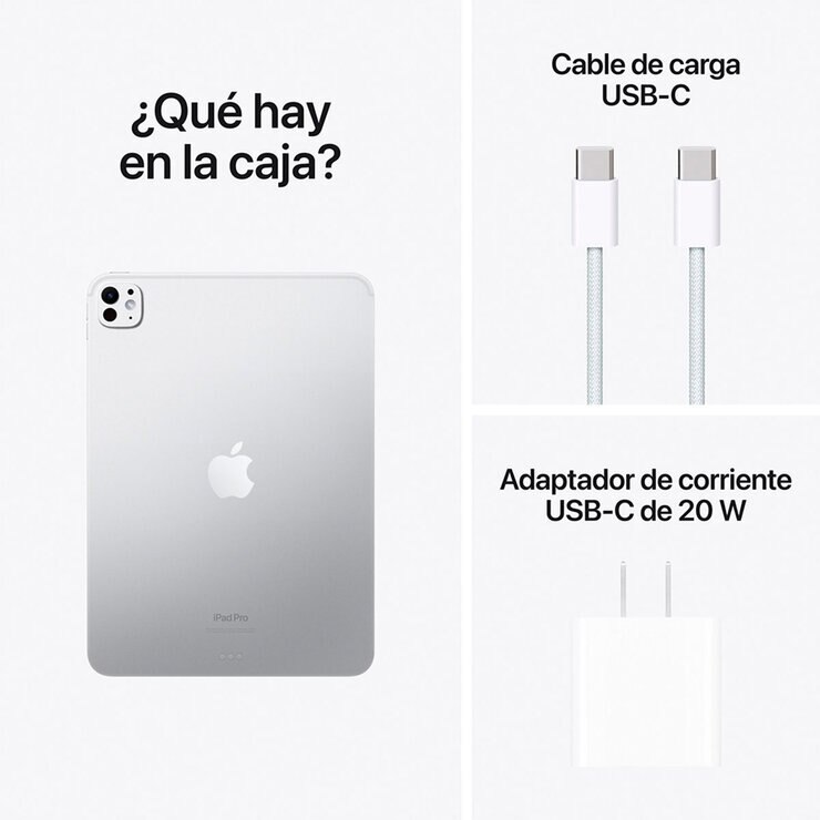 Apple iPad Pro 11" Wi-Fi 256GB Plata — Imagen 4 de 4