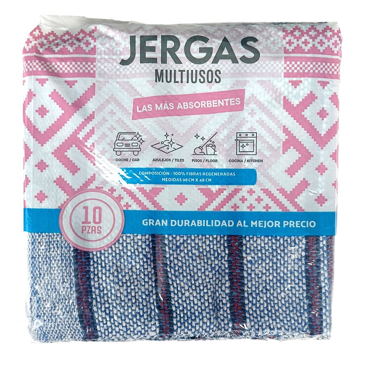 La Mascota Jergas Multiusos 10 pzs — Imagen 1 de 3