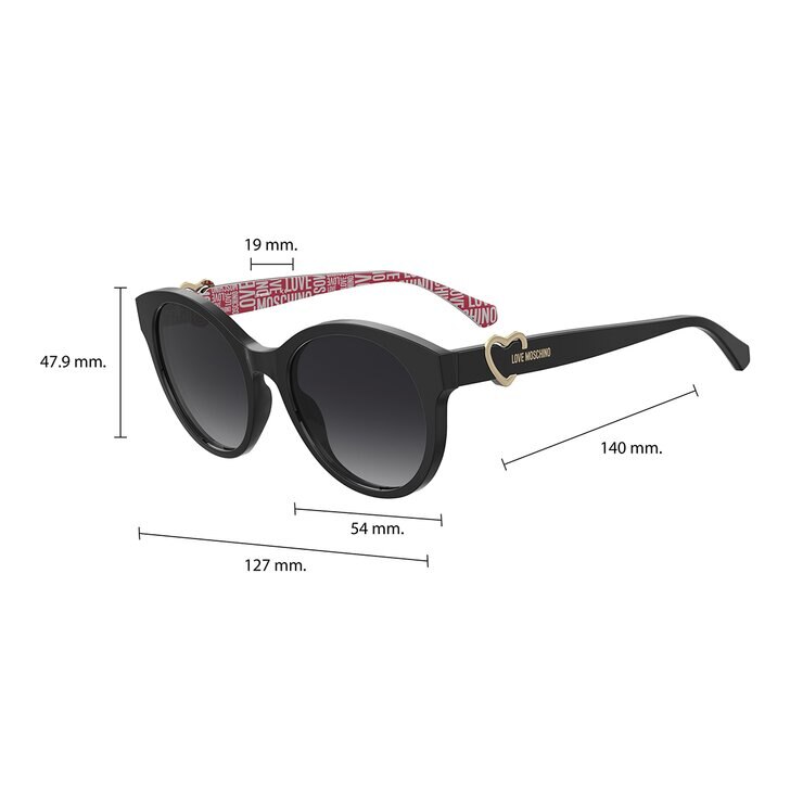 MOSCHINO LOVE MOL068 S SLP SAFILO 54 19 140 — Imagen 2 de 4