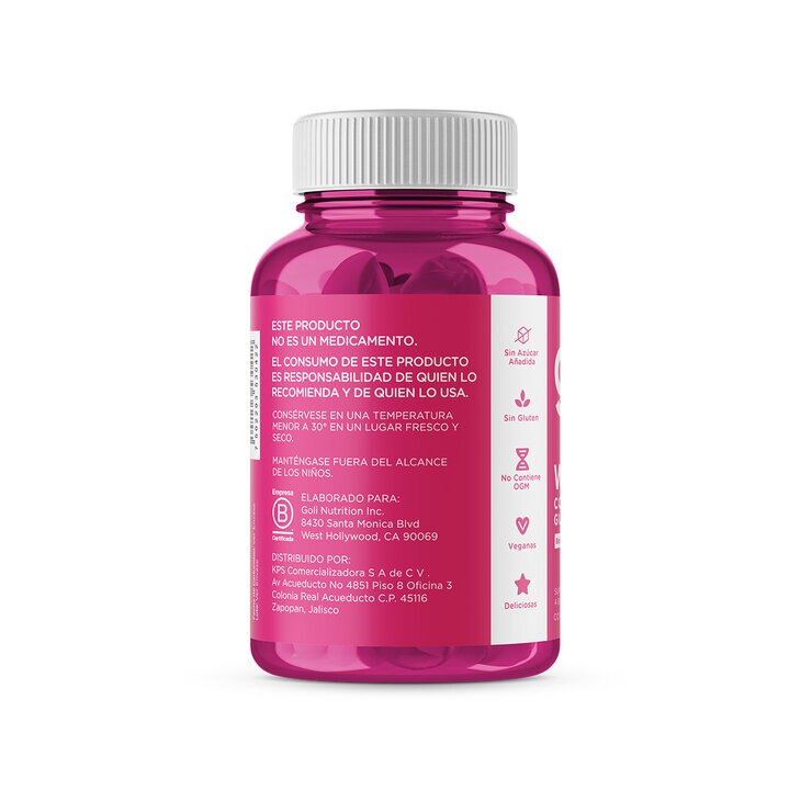 Golí Women´s 60 Gomitas Biotina 300mcg por porción  — Imagen 2 de 3