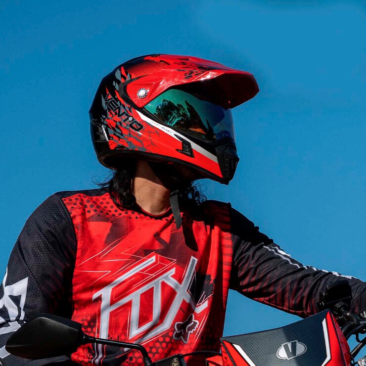 Vento Casco Doble Propósito para Motocicleta CRV-1  — Imagen 1 de 4