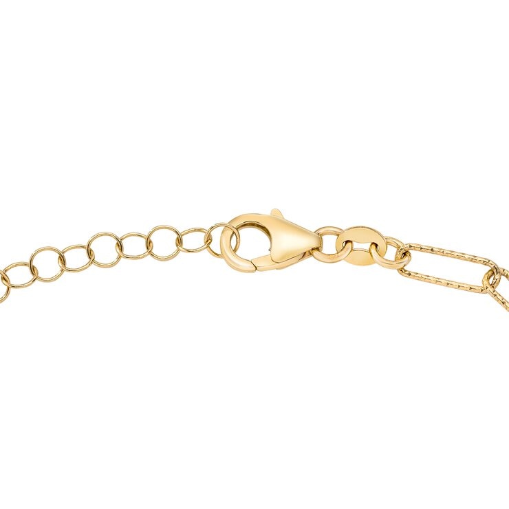 Pulsera de Peridoto, Oro Amarillo de 14K — Imagen 4 de 4