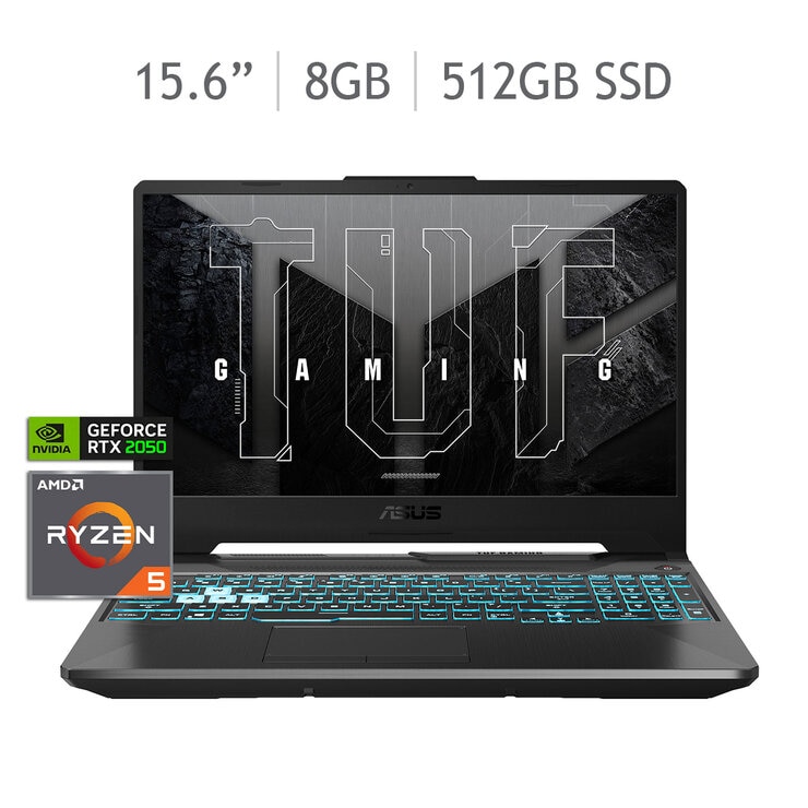 ASUS TUF Gaming A15 Laptop 15.6" Full HD AMD Ryzen 5 8GB 512GB SSD — Imagen 1 de 4