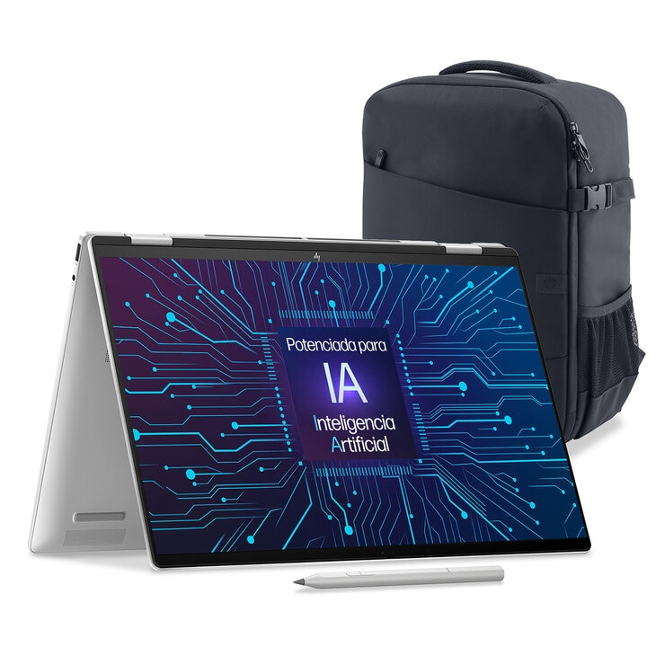 HP Envy x360 16-ac0000la Laptop 16" 2.8K OLED Intel Core Ultra 7 32GB 1TB SSD + Stylus Pen + Mochila — Imagen 4 de 4