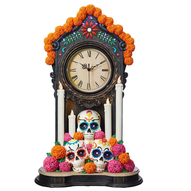 Reloj Decorativo de Día de Muertos  — Imagen 3 de 4