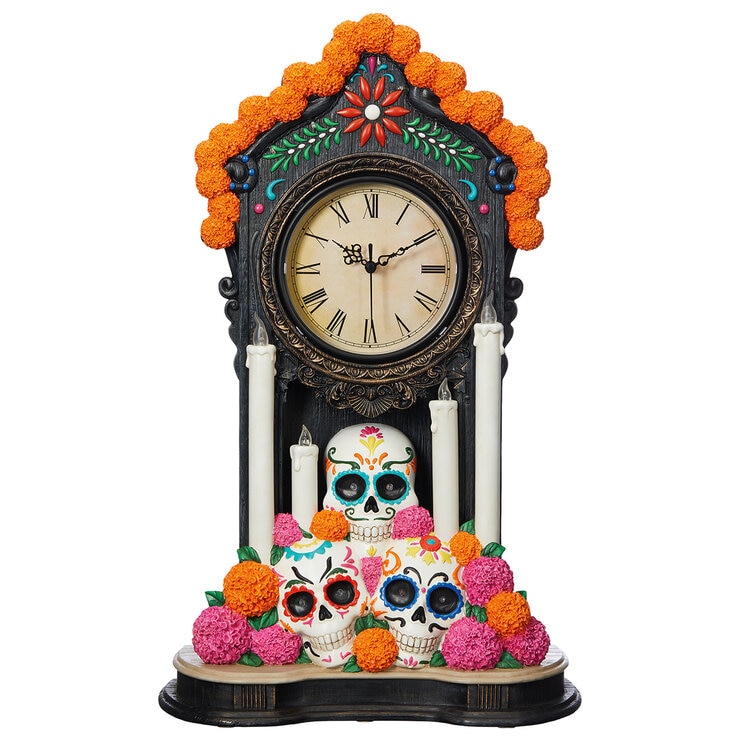 Reloj Decorativo de Día de Muertos  — Imagen 2 de 4
