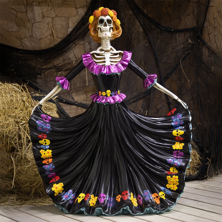Catrina Danzante de Día de Muertos — Imagen 2 de 4