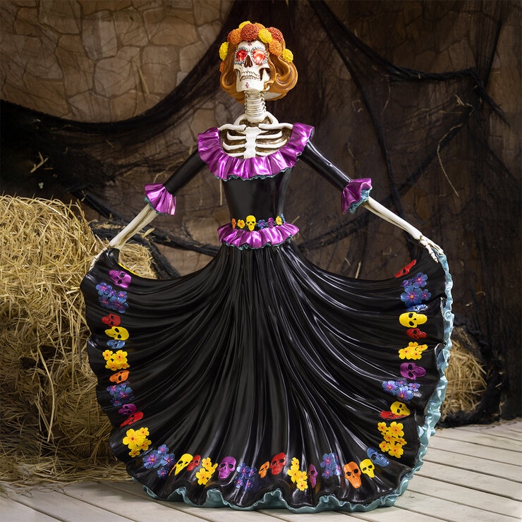 Catrina Danzante de Día de Muertos — Imagen 3 de 4