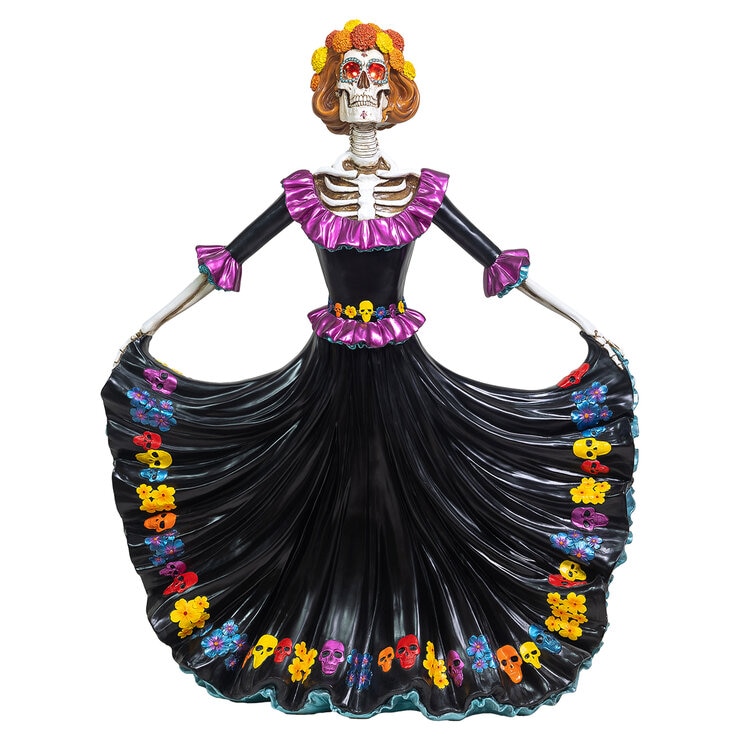 Catrina Danzante de Día de Muertos — Imagen 4 de 4