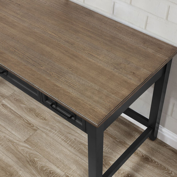 Bayside Furnishings, Escritorio de Madera Eléctrico — Imagen 3 de 4