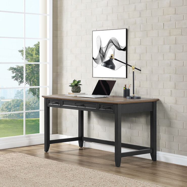 Bayside Furnishings, Escritorio de Madera Eléctrico — Imagen 1 de 4