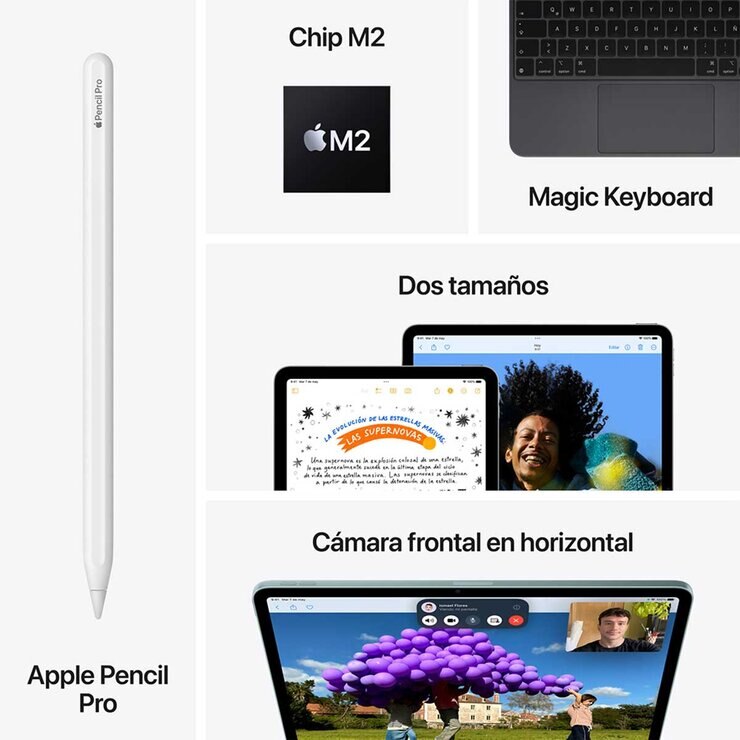 Apple iPad Air 13" Wi-Fi 512GB Morado — Imagen 3 de 4
