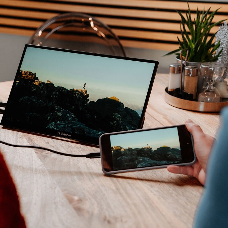 Verbatim, Monitor 14" Full HD 1080p — Imagen 2 de 4
