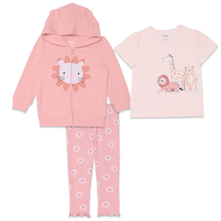 Pekkle Conjunto 3 piezas para Niños y Niñas Varias Tallas y Colores — Imagen 2 de 4