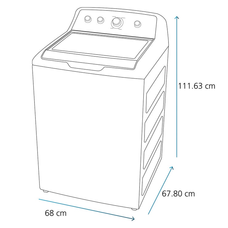 GE Lavadora Top Load 22Kg  — Imagen 3 de 4