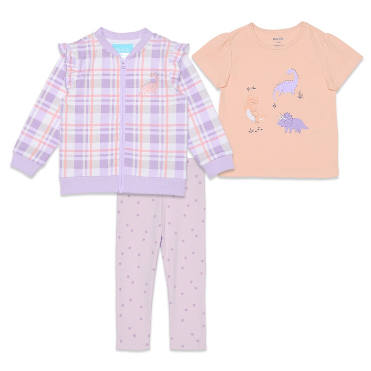 Pekkle Conjunto 3 piezas para Niños y Niñas Varias Tallas y Colores — Imagen 4 de 4