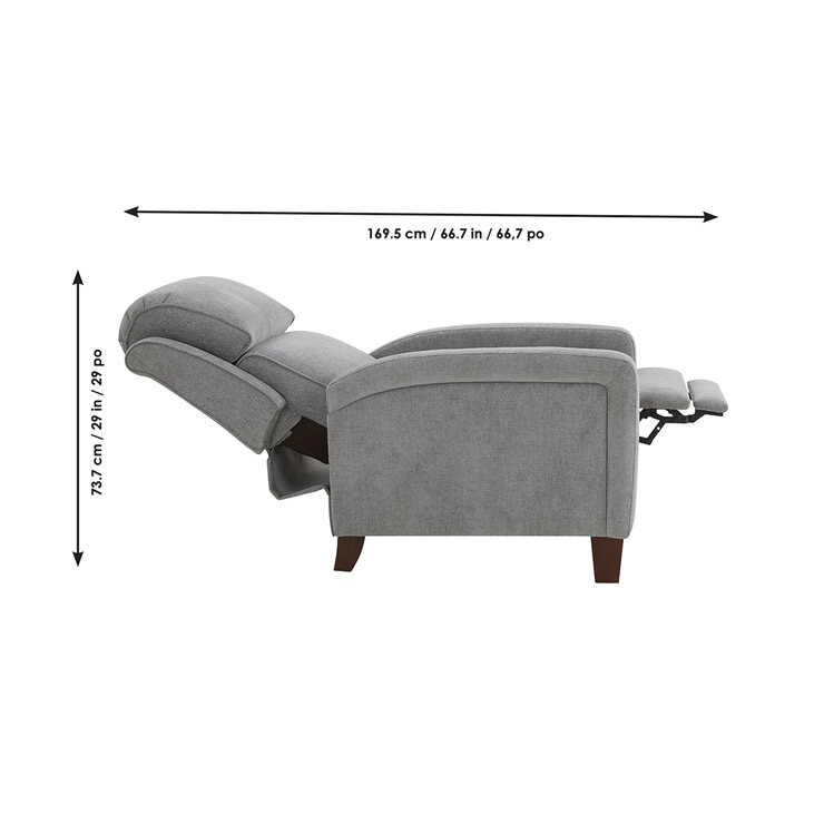 Synergy Home Furnishings, Sillón Reclinable de Tela — Imagen 4 de 4