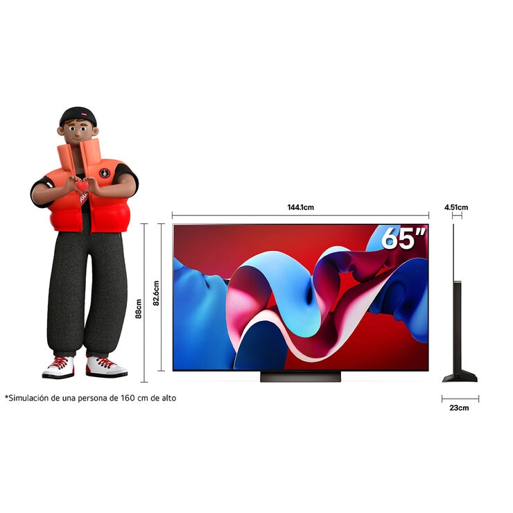 LG Pantalla 65" OLEDevo — Imagen 2 de 4