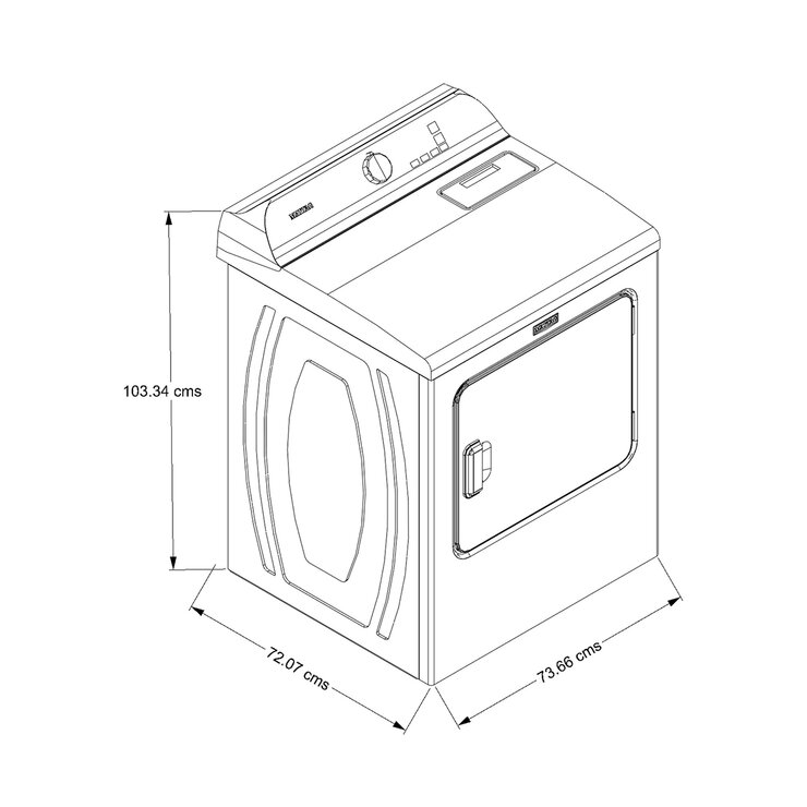 Maytag Secadora 25Kg — Imagen 2 de 4