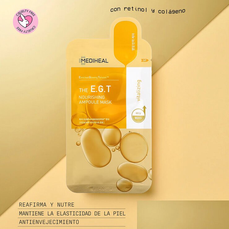 Mediheal THE E.G.T Nourishing Mascarillas 20 pzas — Imagen 2 de 3