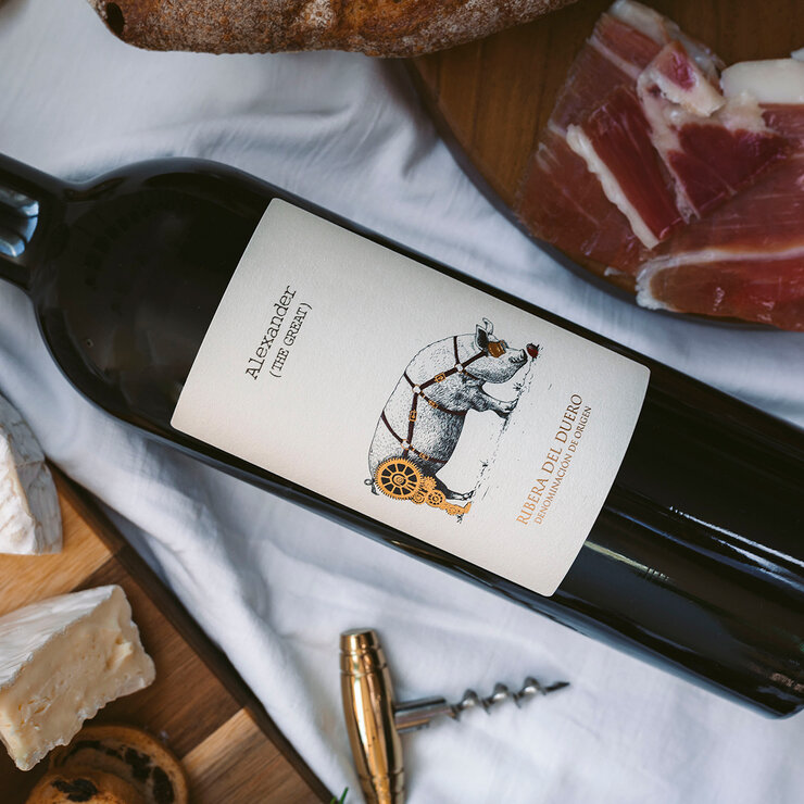 Vino Tinto Alexander vs The Ham Factory 750 ml — Imagen 2 de 2