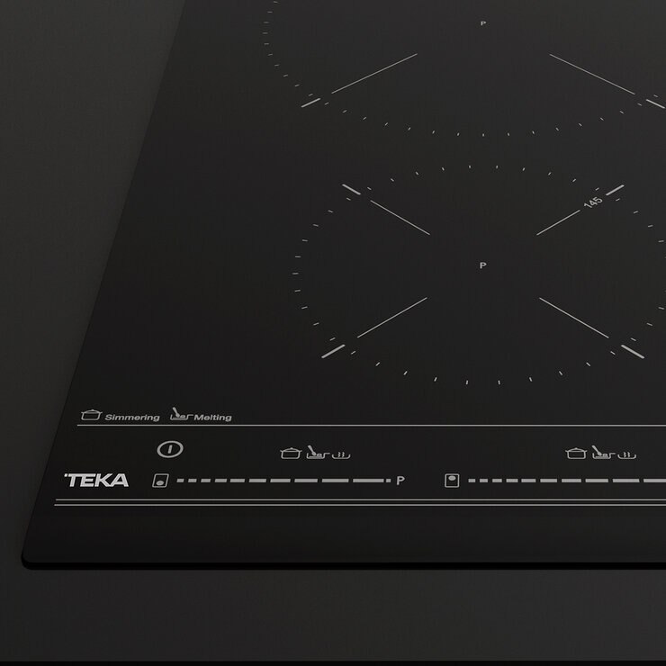 Teka Parrilla de Vitrocerámica de Inducción 2 Zonas de Cocción — Imagen 3 de 4