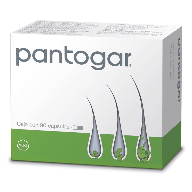 Pantogar 90 Cápsulas Tratamiento Capilar Anticaída
