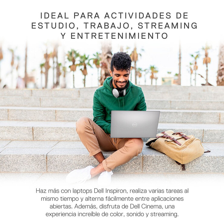 DELL Inspiron 3535 Laptop 15.6" Full HD AMD Ryzen 5 8GB 512GB SSD — Imagen 2 de 4