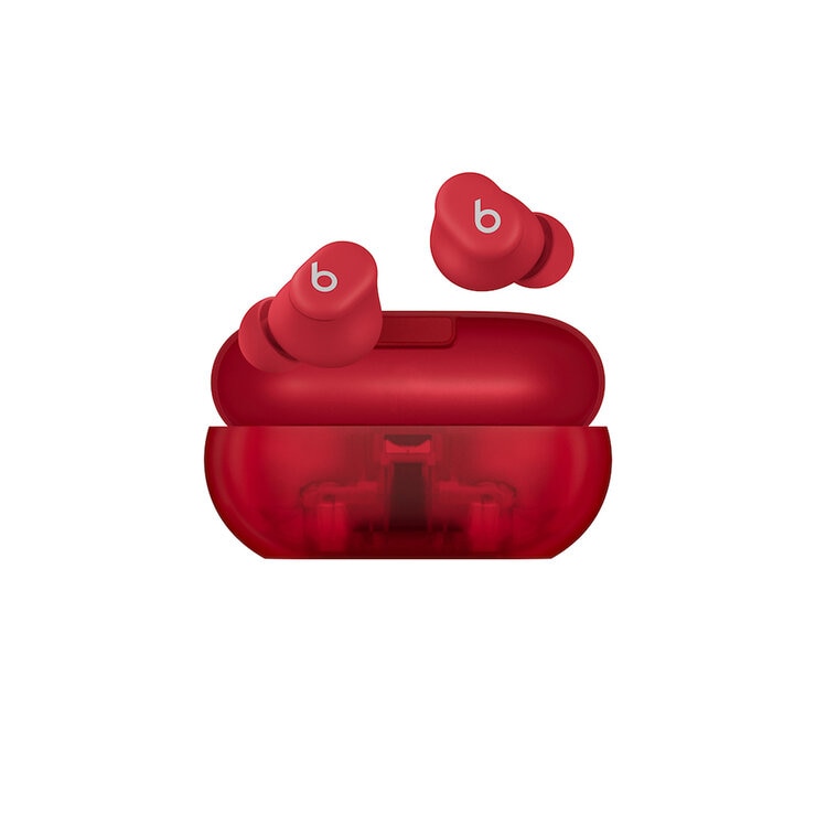 Beats Solo Buds Transparent Red — Imagen 3 de 4
