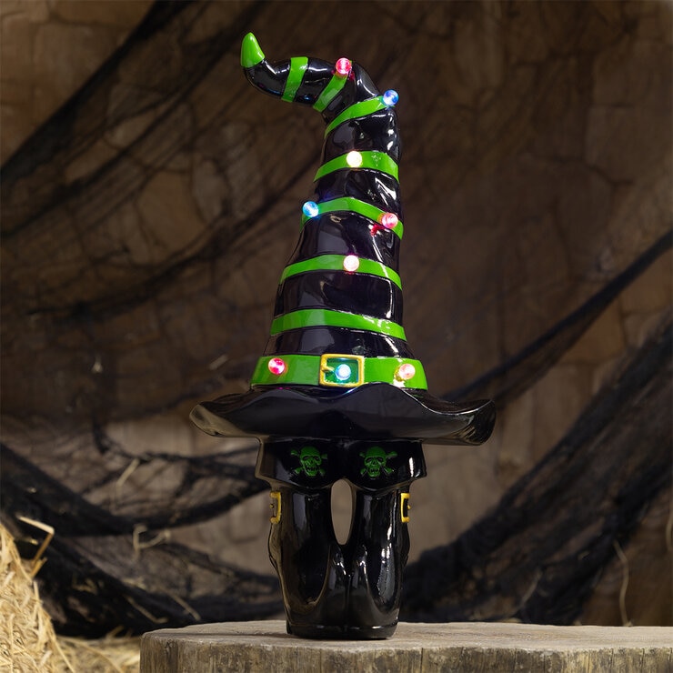 Sombrero de Bruja con Luces LED  — Imagen 2 de 3