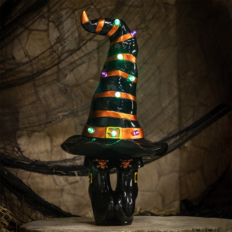 Sombrero de Bruja con Luces LED  — Imagen 1 de 3