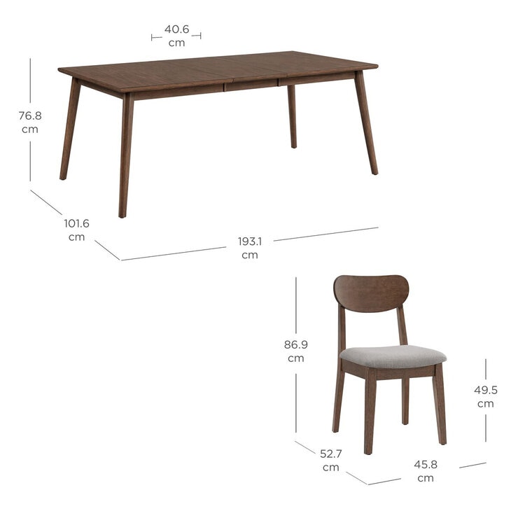 Bayside Furnishings, Palm Bay, Juego de Comedor de 7 Piezas — Imagen 4 de 4