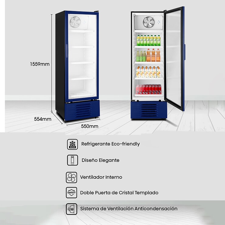 Hisense Refrigerador Comercial 9" — Imagen 2 de 4
