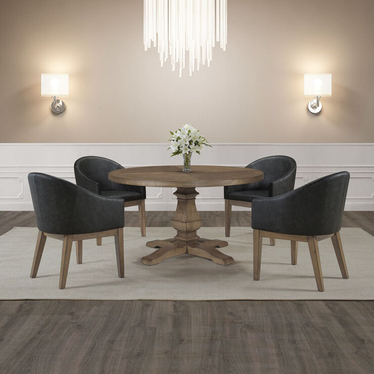 Bayside Furnishings, Brinn, Juego de Comedor de 5 Piezas — Imagen 1 de 4