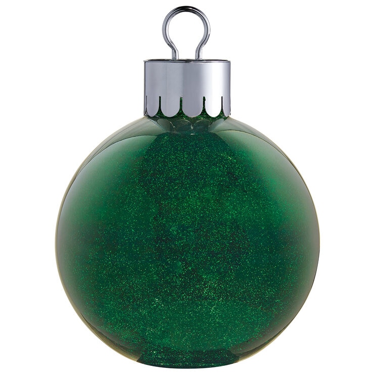 Ornamento Gigante de Vidrio con LED, Verde  — Imagen 2 de 3