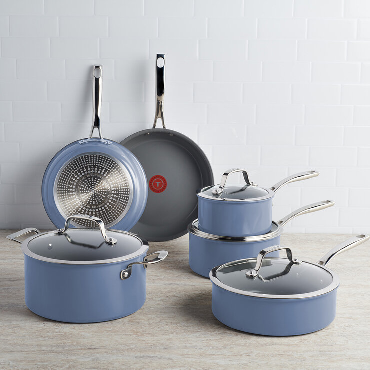 T-fal Bateria de Cocina 10 Piezas