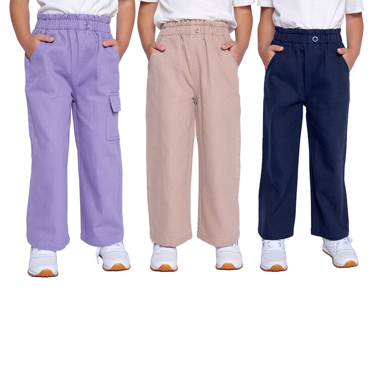 Pekkle Pantalones 3 piezas para Niños y Niñas Varias Tallas y Colores — Imagen 1 de 4