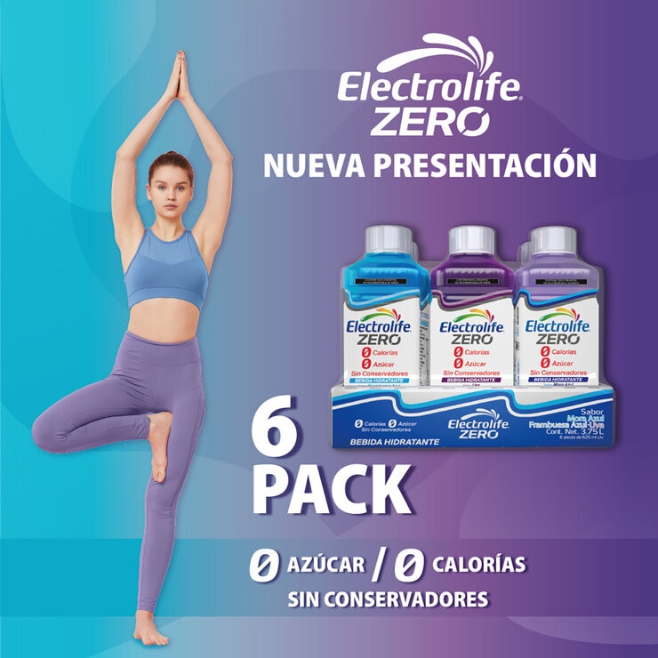 Electrolife Zero 6 piezas de 325 ml c/u — Imagen 2 de 4
