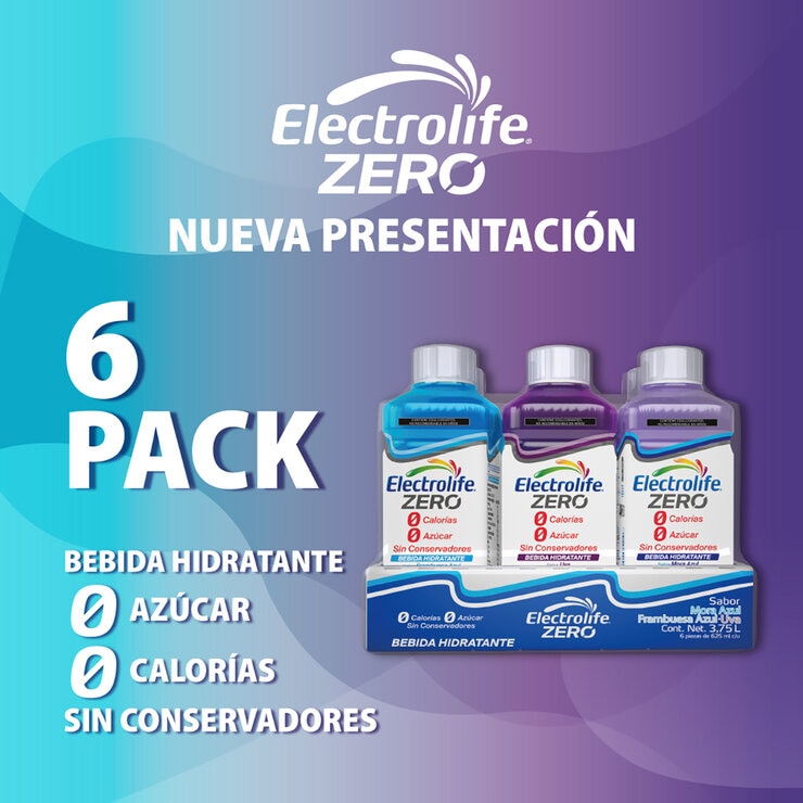 Electrolife Zero 6 piezas de 325 ml c/u — Imagen 3 de 4
