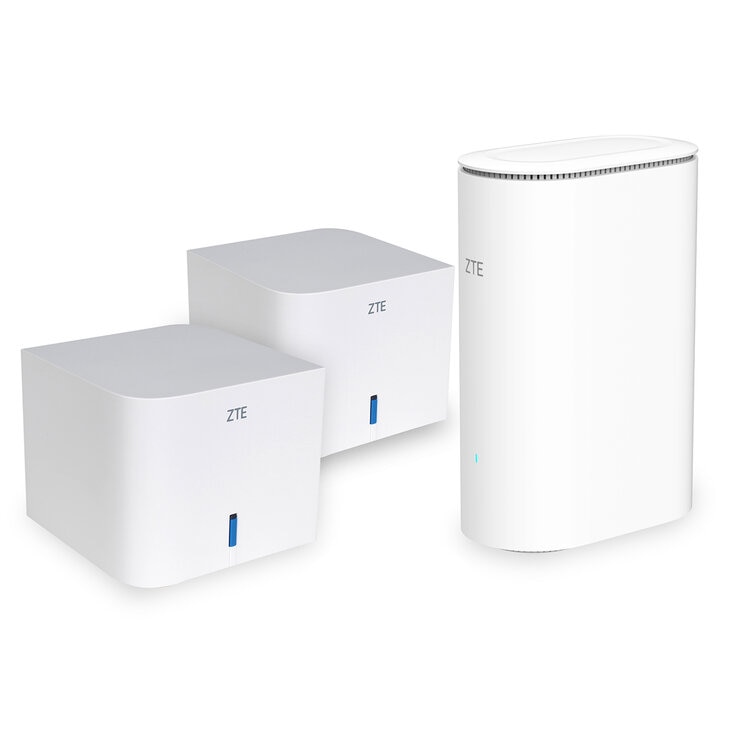 ZTE, Pack Router Z1320 3000 MBPS + 2 Meshs WiFi 6 Z1200 — Imagen 1 de 4