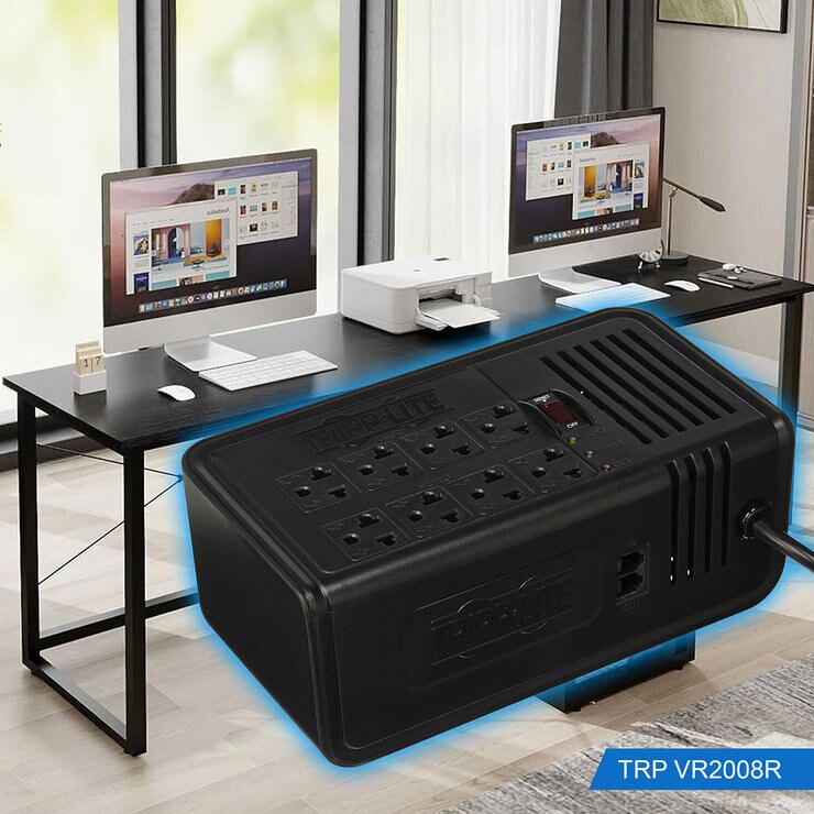 Tripp-Lite, Regulador con Supresión de Sobretensiones VR2008R — Imagen 4 de 4