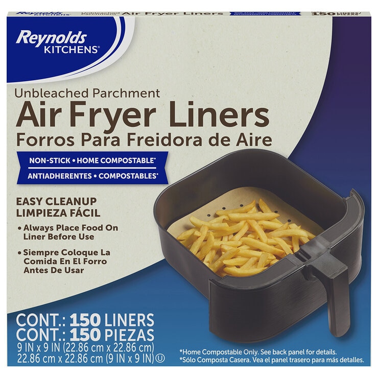 Reynolds Protectores para Air Fryer 150 pzs — Imagen 1 de 4