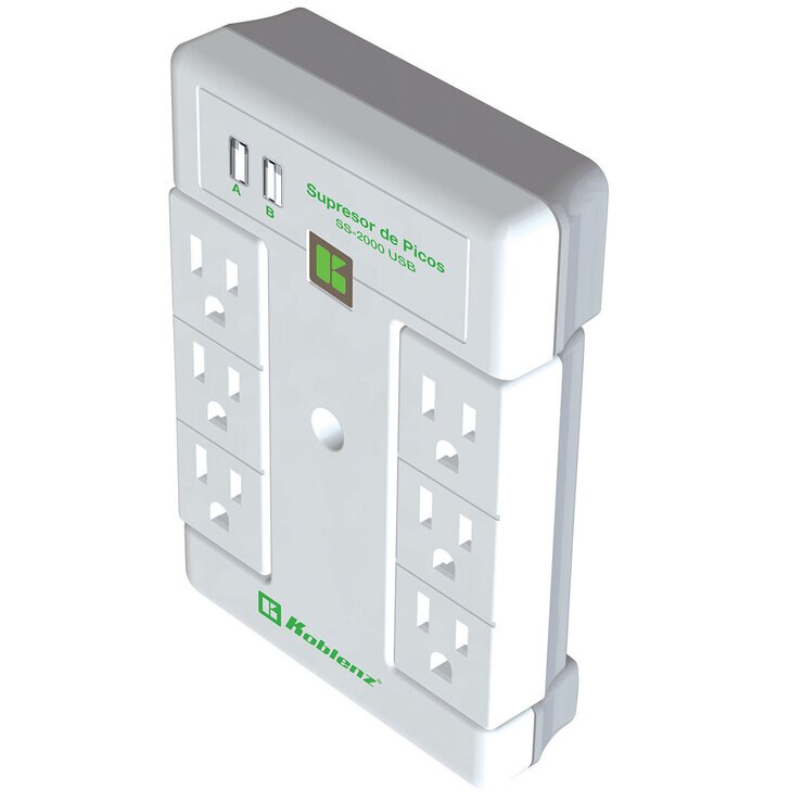 Koblenz, Regulador de Línea Blanca RI-2002 + Supresor de Picos USB SS-2000 — Imagen 3 de 4