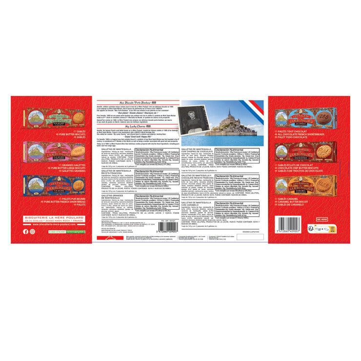 La Mere Poulard Galletas de Mantequilla Surtidas 760g — Imagen 2 de 2